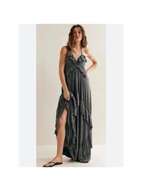 berry maxi dress ANNISTON PETAL MAXI DRESS